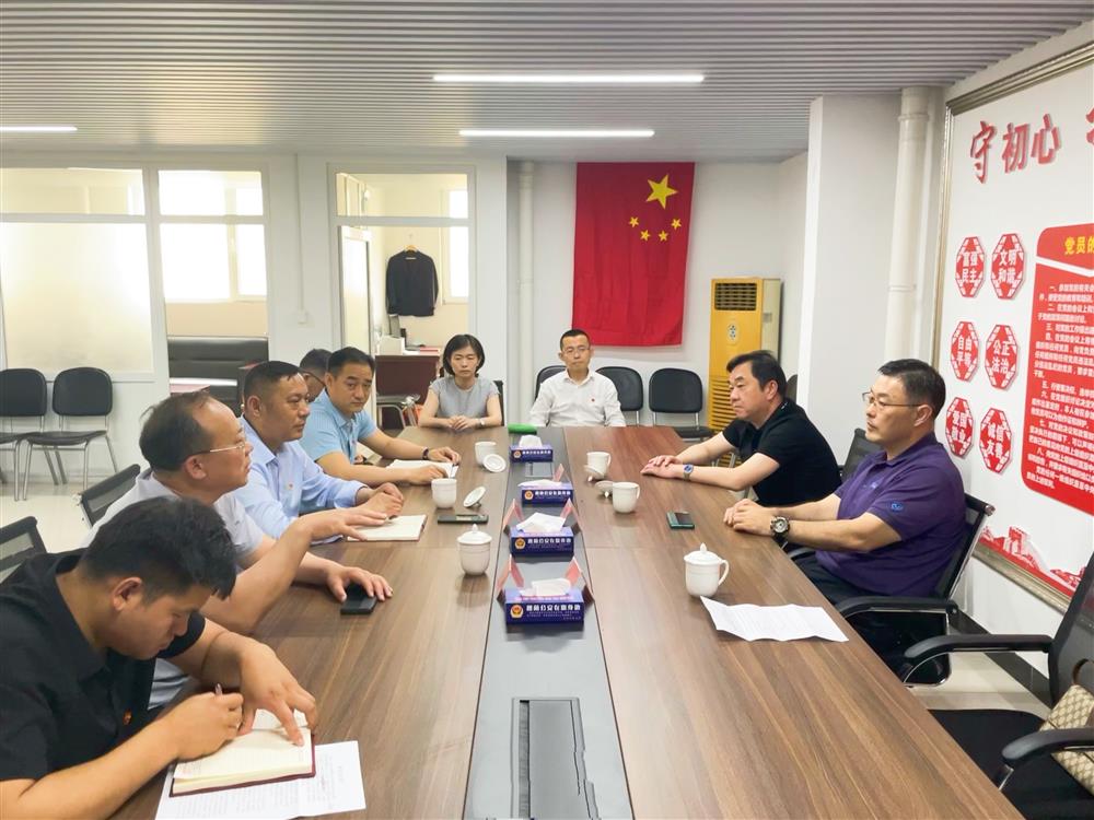 學黨史，辦實事 濟南產(chǎn)發(fā)集團到楚莊村黨支部走訪調(diào)研